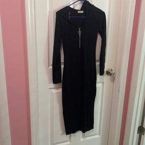 Look ahead hoodie dress